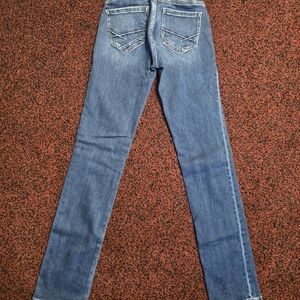 BKE Stella Slim Straight Jeans - Dark Blue